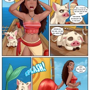 Moan Island – Issue 3 (Moan-A Comics) thumbnail