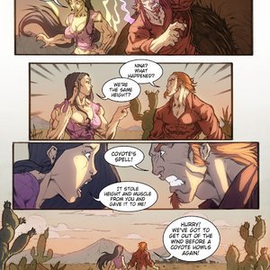 Coyote Winds - Issue 1 (MuscleFan Comics) image 006