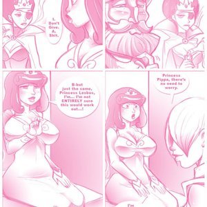 Princess Pippa vs The Princess of Lesbos (Shia Comics) image 005