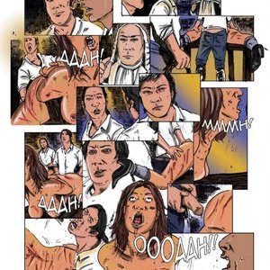 The Flogging of Miss Janet Harper (StrapAndStrip - Pervish Comics) image 017