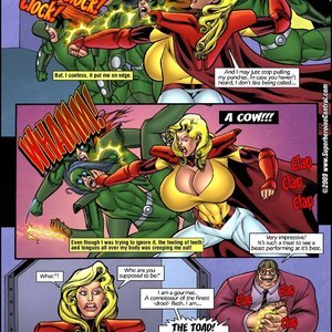 Mighty cow (SuperHeroineComixxx) image 018