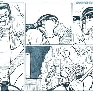 Pencil Major Mo (SuperHeroineComixxx) image 004