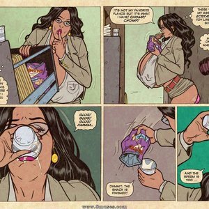 The Private Life and Secrets of Major Wonder (SuperHeroineComixxx) image 034