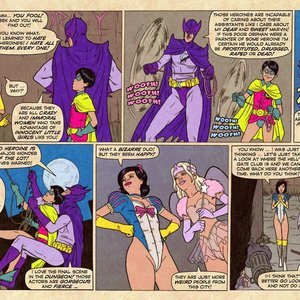 The Private Life and Secrets of Major Wonder (SuperHeroineComixxx) image 083