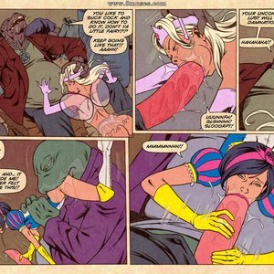 The Private Life and Secrets of Major Wonder (SuperHeroineComixxx) image 118