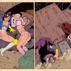 The Private Life and Secrets of Major Wonder (SuperHeroineComixxx) image 124