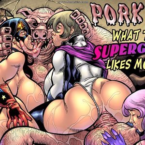 What the Supergirls Likes Most (SuperHeroineComixxx) image 047