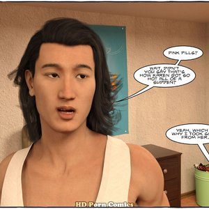 Perky, Pink & Perfect - My Sister's Pills (TG Comics) image 037