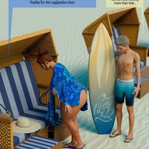 Beach Day (The Foxxx Comics) image 004