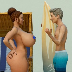 Beach Day (The Foxxx Comics) image 014