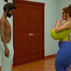 Naked Yoga Lessons - Issue 1 - Plus (The Foxxx Comics) image 009