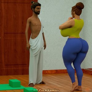 Naked Yoga Lessons - Issue 1 - Plus (The Foxxx Comics) image 015