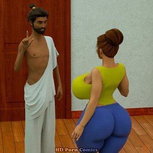 Naked Yoga Lessons - Issue 1 - Plus (The Foxxx Comics) image 026