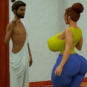 Naked Yoga Lessons - Issue 1 - Plus (The Foxxx Comics) image 027