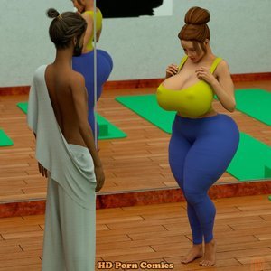 Naked Yoga Lessons - Issue 1 - Plus (The Foxxx Comics) image 033