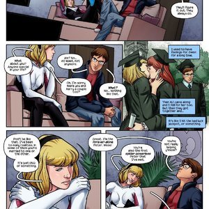 Ghost Spider VS. Green Goblin (Tracy Scops Comics) image 006