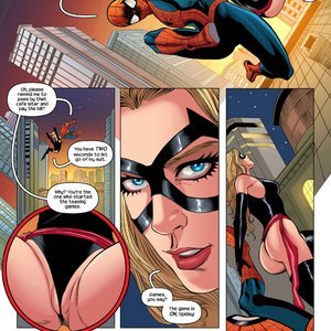 Spiderman & Ms. Marvel (Tracy Scops Comics) image 004