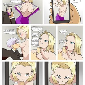 Commission - DBZ (Trash Trash Comics) image 002