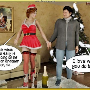 A Christmas Miracle - Part 1 - The Warm Up (Ultimate3DPorn Comics) image 008