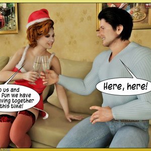 A Christmas Miracle - Part 1 - The Warm Up (Ultimate3DPorn Comics) image 009