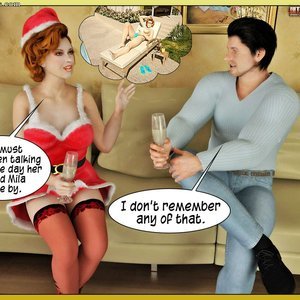 A Christmas Miracle - Part 1 - The Warm Up (Ultimate3DPorn Comics) image 011