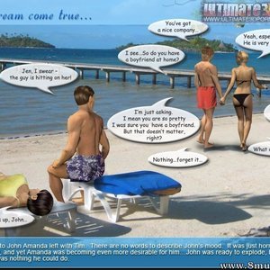 Amandas Hawaii Trip (Ultimate3DPorn Comics) image 014
