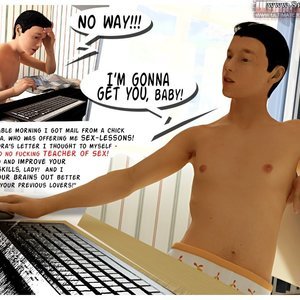 Anonymous Virgins Part 1 - The Teacher of Sex (Ultimate3DPorn Comics) image 016