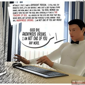 Anonymous Virgins Part 1 - The Teacher of Sex (Ultimate3DPorn Comics) image 075