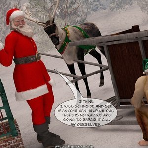 How Santa Celebrated Christmas (Ultimate3DPorn Comics) image 006