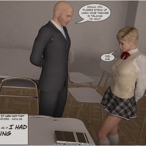 The Hotkiss boarding school 1 (Ultimate3DPorn Comics) image 009