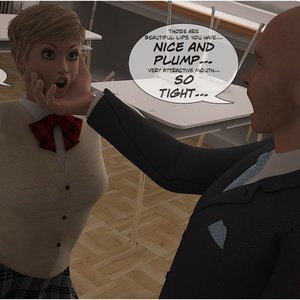 The Hotkiss boarding school 1 (Ultimate3DPorn Comics) image 012