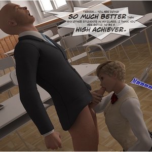 The Hotkiss boarding school 1 (Ultimate3DPorn Comics) image 020
