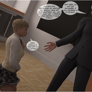 The Hotkiss boarding school 1 (Ultimate3DPorn Comics) image 023