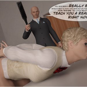 The Hotkiss boarding school 1 (Ultimate3DPorn Comics) image 028
