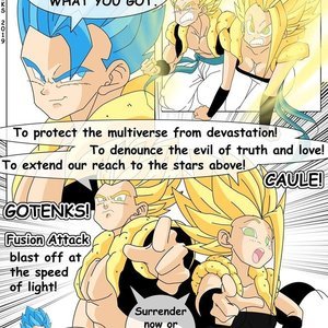 Dragon Ball Yamete - Fusion Battle (Various Authors) image 009