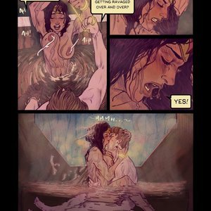 Wonder Woman's Bathroom Break (Various Authors) image 006