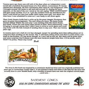 Cavewoman - 20th Anniversary Convention Book (Various Authors) image 002