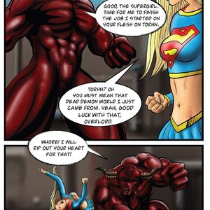 Supergirl -  Demonic Bloodsport - Issue 3 (Various Authors) image 021