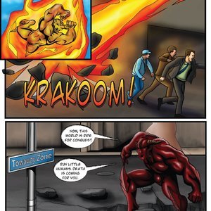 Supergirl -  Demonic Bloodsport - Issue 3 (Various Authors) image 036