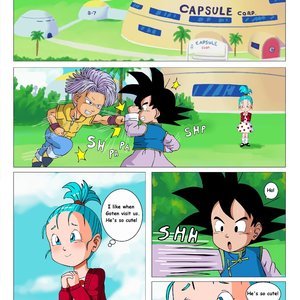 Goten vs Trunks (Various Authors) image 006
