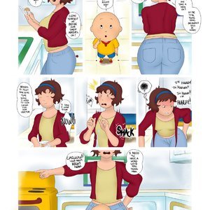 Calliou Gets a Time Out (Various Authors) image 002
