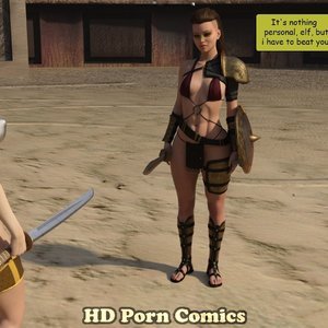 Elf vs Barbarian (Various Authors) image 004