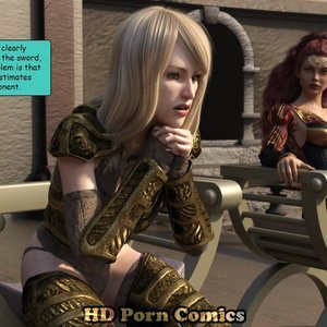 Elf vs Barbarian (Various Authors) image 016