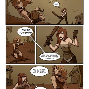 Rowena the Barbarian (Various Authors) image 035