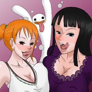 Nami & Robin- Pirate Hypnosis (Various Authors) image 011