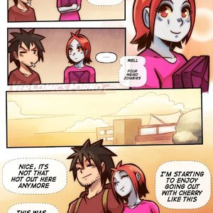 Cherry Road - Issue 3 - Shopping With a Zombie (Various Authors) image 031