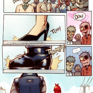 Cherry Road - Issue 4 - A Zombie Knocks on My Door (Various Authors) image 018