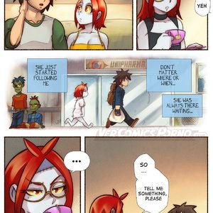Cherry Road - Issue 5 - Chatting With a Zombie (Various Authors) image 009