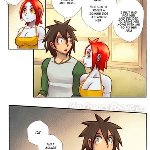 Cherry Road - Issue 5 - Chatting With a Zombie (Various Authors) image 010