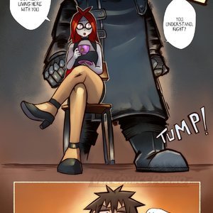 Cherry Road - Issue 5 - Chatting With a Zombie (Various Authors) image 011